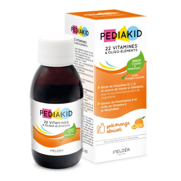 pedoakid Sirop 22 Vitamines et Oligo-éléments