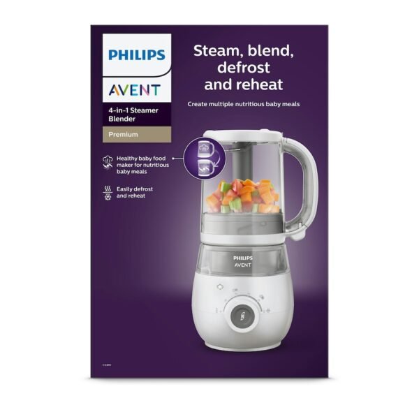 Philips Avent  Premium 4-in-1 Baby Food Steamer and Blender