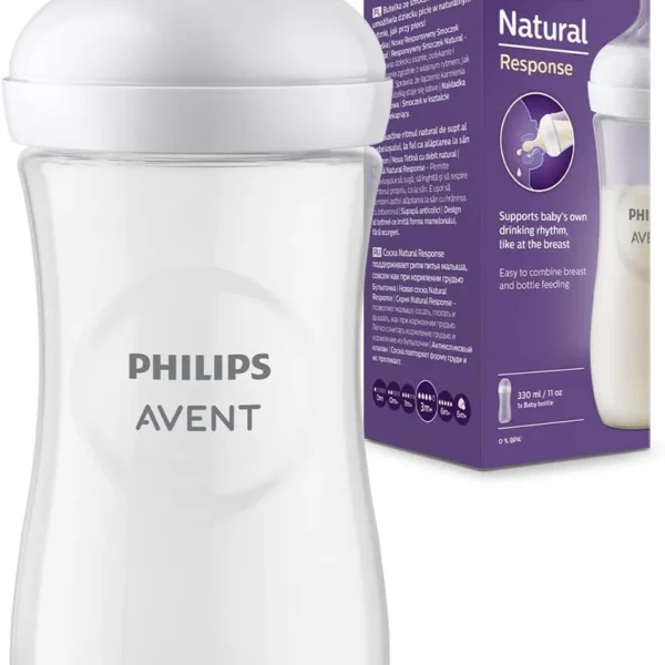 Philips Avent Biberon à Réponse Naturelle de 330 ml, sans BPA
