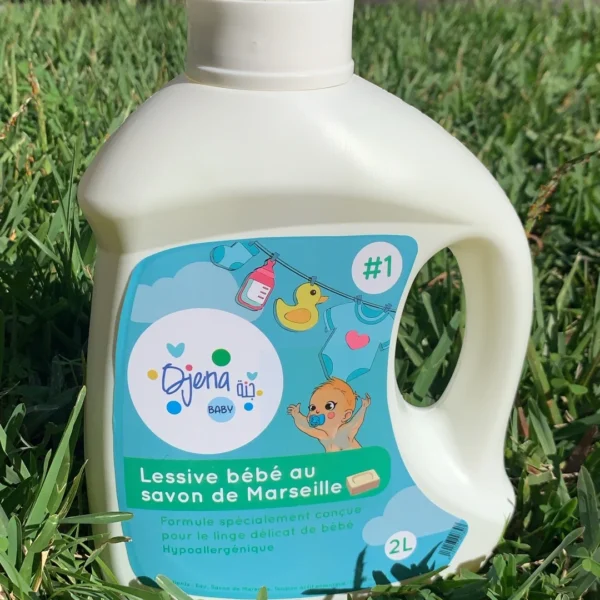 lessive bébé au savon de marseille 2l
