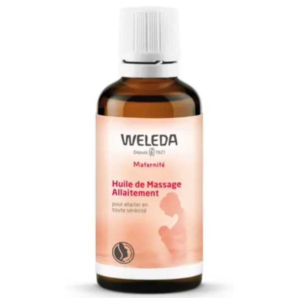 Huile de massage allaitement 50 ML Weleda