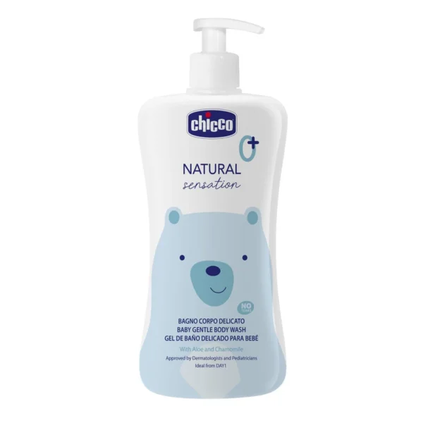 Chicco Gel Corporel Doux pour Bébé Sensation Naturelle