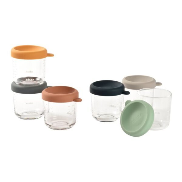 Béaba Coffret 4 portions verre 250ml