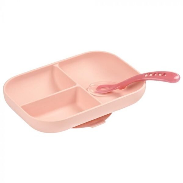 Beaba Set repas silicone compartimente